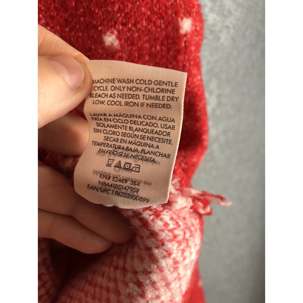 No Boundaries Women M Fairaisle Jacquard Pullover Sweater Beanie Set 2-Piece - Picture 10 of 11